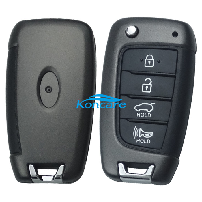 For Hyundai 4 button remote key blank