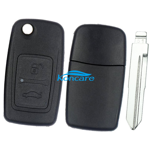 For Chery 2 button remote key blank