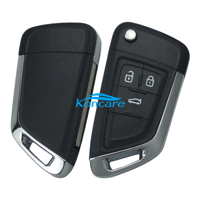 For Chevrolet modified 3 button remote key blank