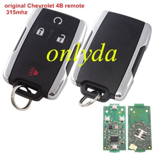 For OEM Chevrolet black 4 button remote key with 315mhz Part No. A2C34526500-03 3400-214675 TD-00 13-48 002 chip: PIC16f689 E/SS FCC ID: M3N-32337100 IC : 7812A-32337100