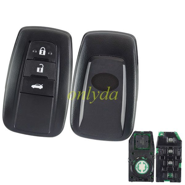For Smart Toyota COROLLA 3 button remote key with 434mhz with AES 4A chip