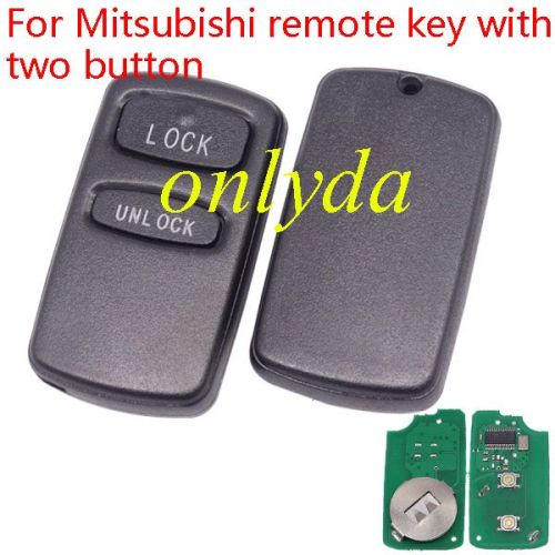 For Mitsubishi remote key with two button 315 mhz