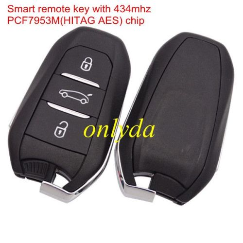 For OEM Smart remote key with 434mhz (HITAG AES) chip