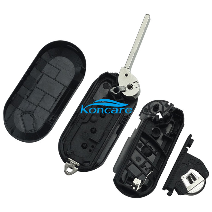 For Fiat 2 buttonre remote key with 434mhz