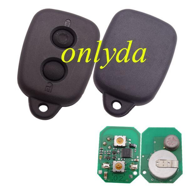 For OEM Toyota 2 button remote key