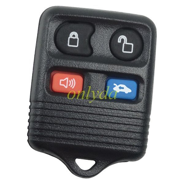 For Ford 4button Remote control (Black） with 433mhz