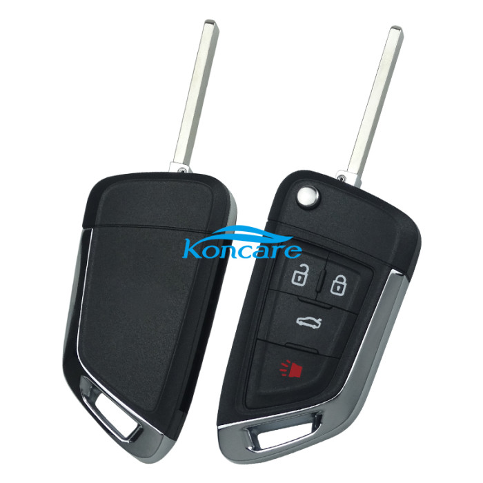 For Chevrolet modified 3+1 button remote key blank