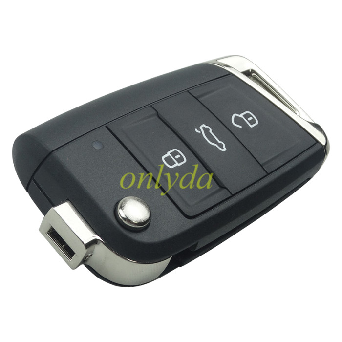 For OEM VW 3 button remote key with 434mhz 5G6959353AG