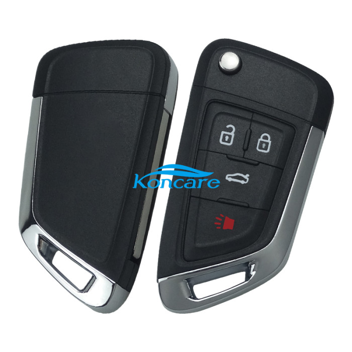 For Chevrolet modified 3+1 button remote key blank