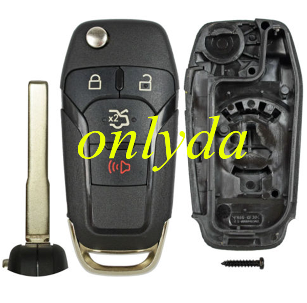 For 3+1 button remote key with Hitag pro chip-315mhz with HU101 blade FCCID:N5F-A08TAA made in KYZD