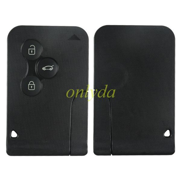 For Renault Megane keyless 3 button remote key with PCF 7943A chip-434mhz FSK model