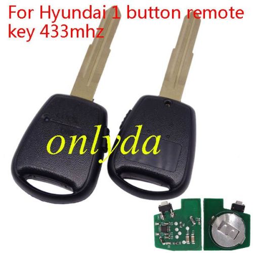 KIA 1 button remote key with 433mhz