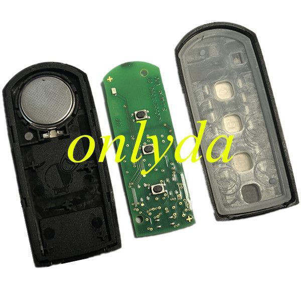 For Mazda OEM 3 button remote key with 433mhz