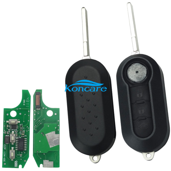 For Fiat 3 buttonre remote key with 434mhz with 7946 chip