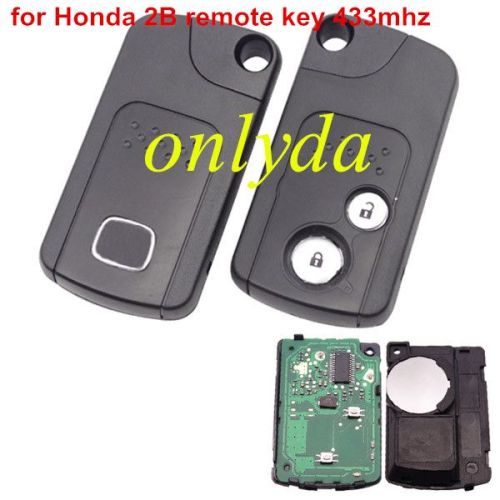 Honda 2 Button remote key 433mhz
