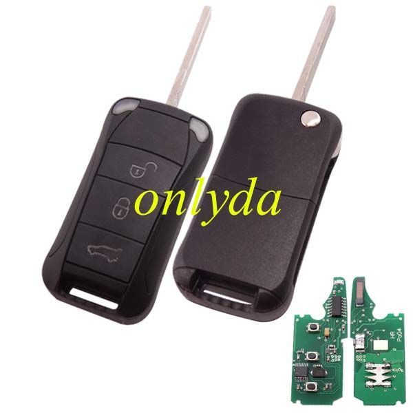 For Porsche Cayenne 3B remote key with 46 chip with 315mhz/434mhz