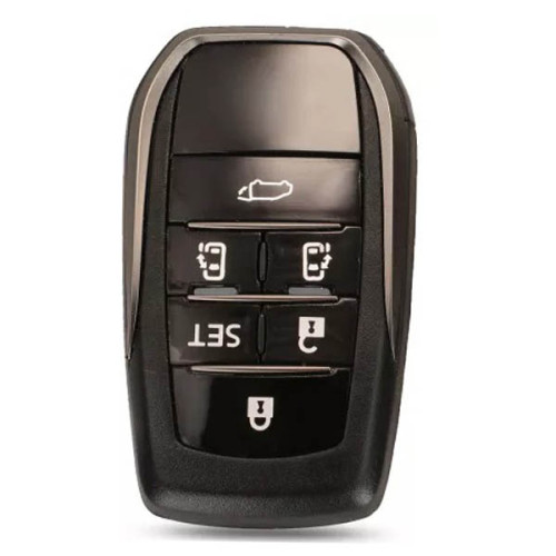 For Toyota Alphard Vellfire Smart key FOB 6 button remote key with 433MHZ/434 with 8Achip(Tiris DST AES) FT03-0120B6 PSN:10093778