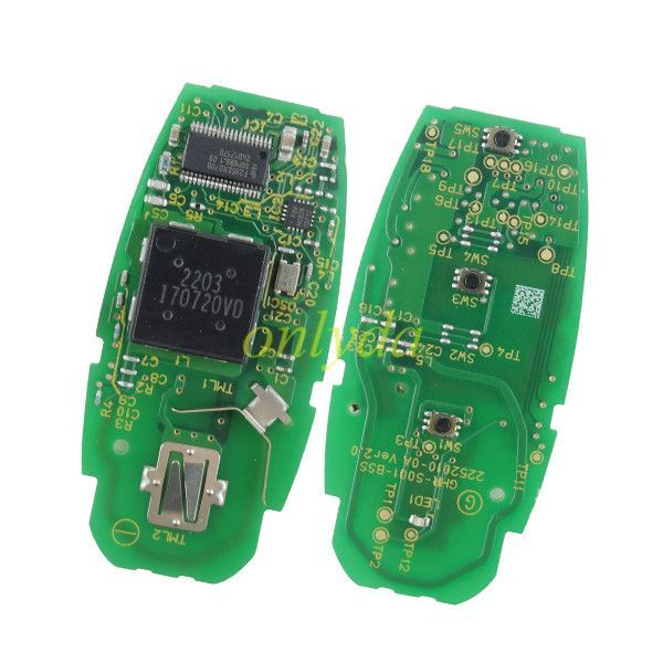 For OEM 3 button Smart Card with 47 Chip (HITAG3)with 433mhz CMIIT ID:2013DJ1474 R79M0