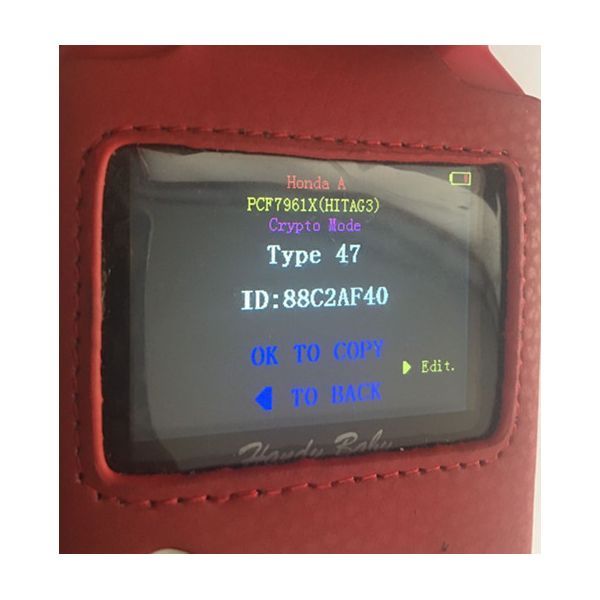 Honda 3 button remote key chip: Honda A PCF7961X(HITAG3