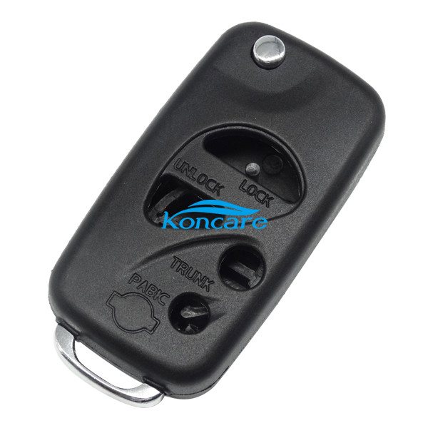 Nissan 4 button modified remote key blank