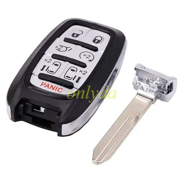 For 7 Button keyless remote key with 434mhz with Hitag-AES (4A chip) FCCID:M3N-97395900 P/N:68217832AC, 68217832AB 2017-2020 HRYSLER PACIFICA