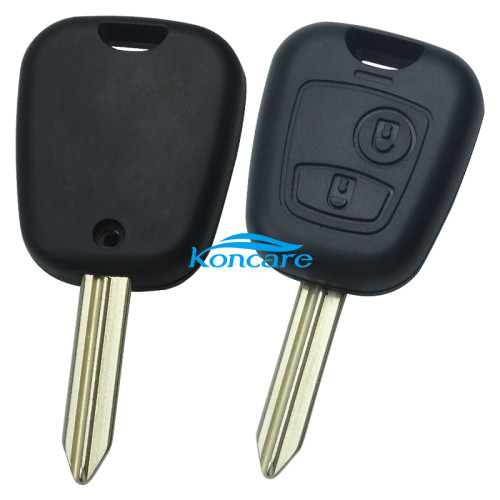 For peugeot remote key blank with SZ9 bade the blade is separated, it is fixed by screw