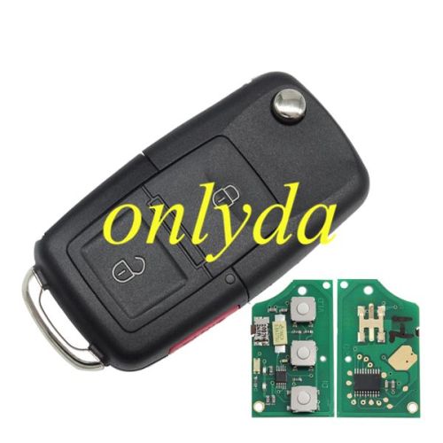 For VW remote with315mhz 2+1 button F1-315-B5-2+1