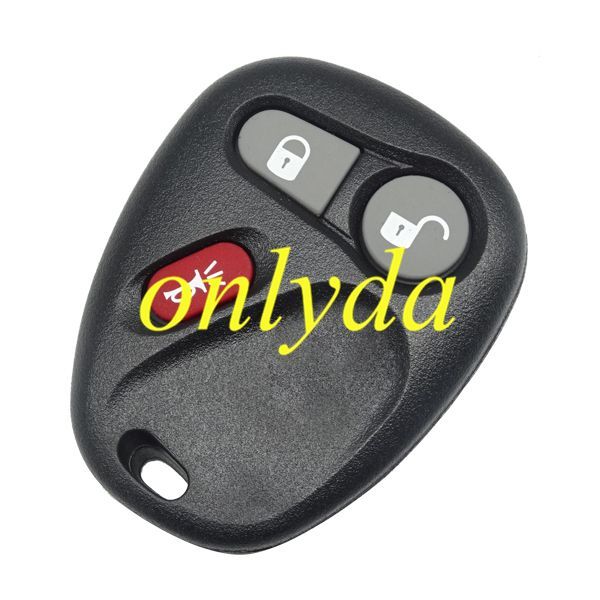 For Buick 3 button remote key with 315MHZ N BOARD FCCID - KOBLEAR1XT