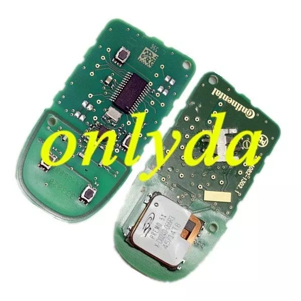 For Chrysler 3+1 button remote key with 434mhz with HITAG AES