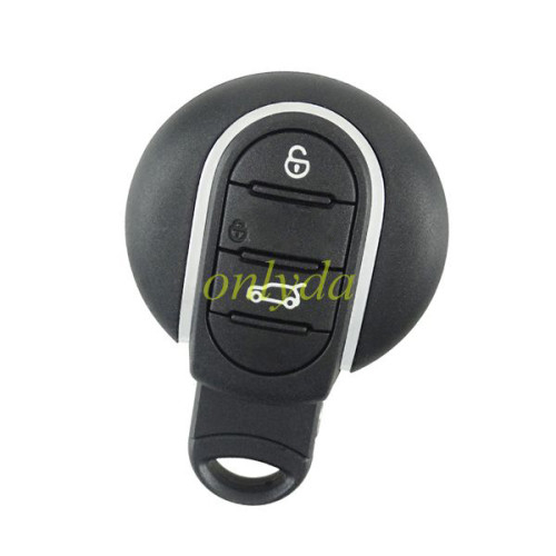 For BMW mini cooper 3 button keyless Mini remote key with 434mhz with PCF7953P Chip aftermarket PCB and genuine cover