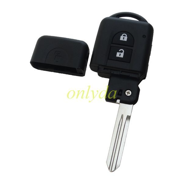 For Nissan keyless smart 2 button remote key 433MHZ with 4D60 chip