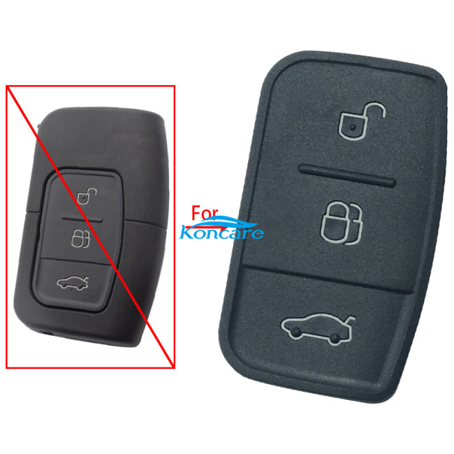 For ford 3 button pad for remote key blank