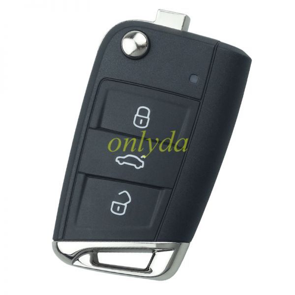For OEM VW 3 button remote key with 434mhz 5G0959753BC