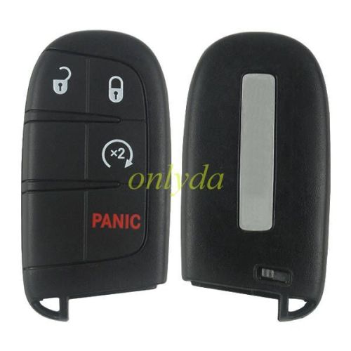 Free shipping For OEM Jeep 3+1 button remote key with 434MHZ with 7945chip