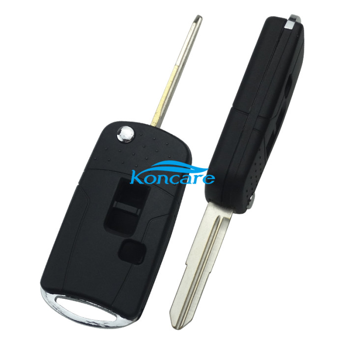 Nissan modofy 2+1 button remote key blank with chip place