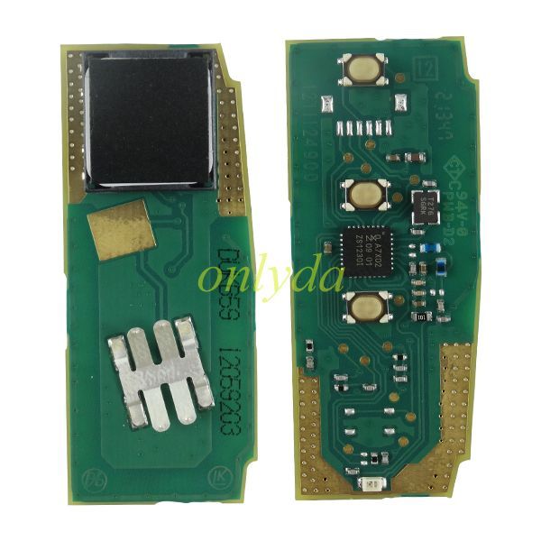 For Great Wall POE 3 button remote key with FSK with 434MHZ, with Type 47 Plus transponder chip