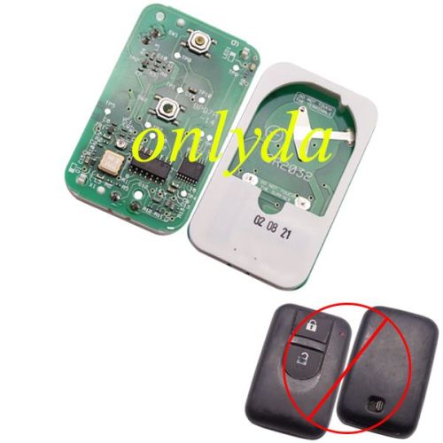 For Nissan OEM 2B remote PCB only 315mhz chip printed:AH308-00037 0228E01