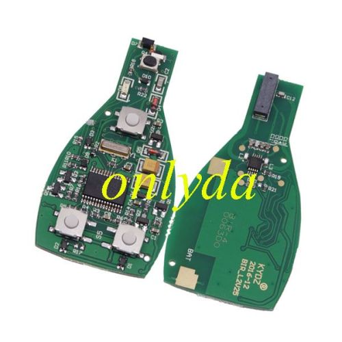 For KYDZ Benz 3 button NEC and BGA and BE remote key with 434MHZ