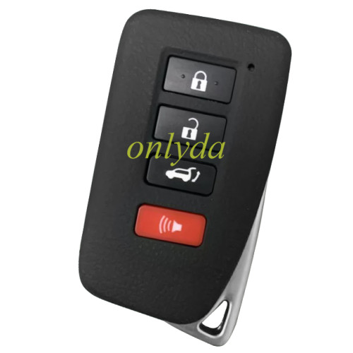 For Toyota 3+1 button remote key HYQ14FBB 0010& 8A 314mhz / 312mhz