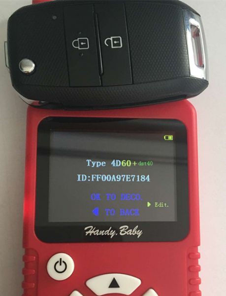 Kia 2 button remote key 433.92mhz with 4D60 chip CMIIT ID:2014DJ4805 Model:RKE-4F23
