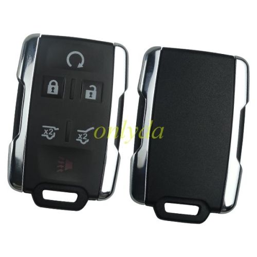 For Chevrolet black 5+1 button remote key with 315mhz FCCID:M3N323337100