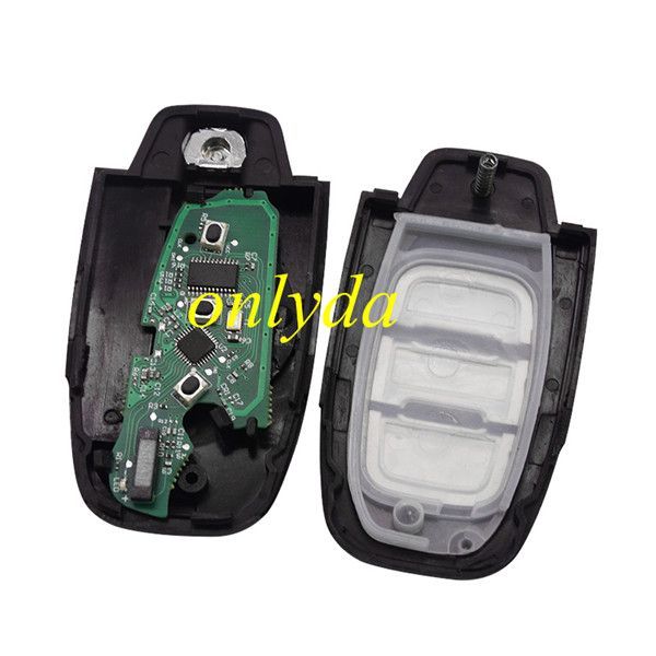 For Audi modified MQB keyless remote with ID48 chip with 434mhz,FSK with Rem 8VO837220D 8VO837220,and 8VO837220G