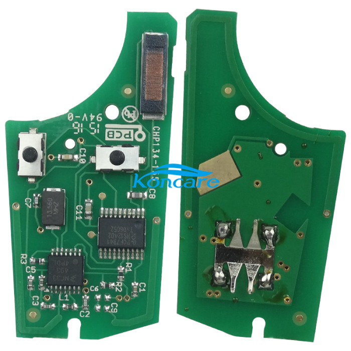 For Opel 2 buttonre remote key with 434mhz with 7946 chip