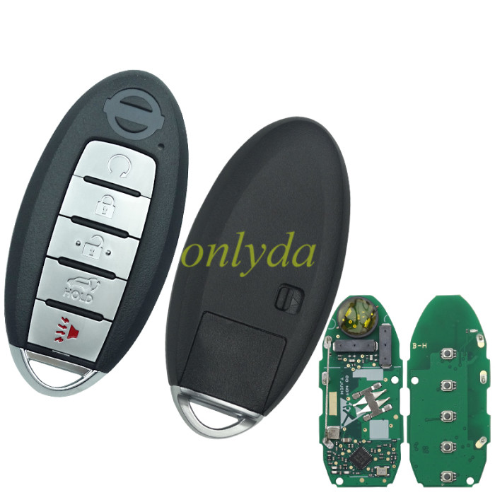 For Nissan keyless 4+1 button remote key with 433mhz 2019-2020 Nissan Rogue FCCID:KR5TXN4 S180144507