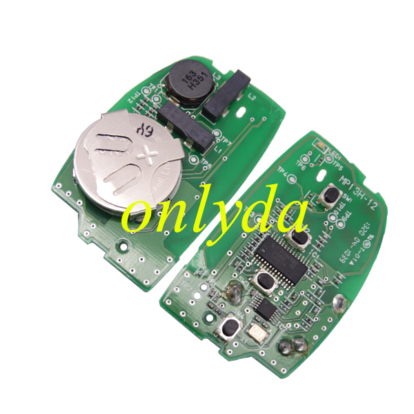For 4 button remote Toy H key 2013+ P0/P1/P2/P3/lock MRF2678B1 with 433MHZ,please choose which one do you need ?