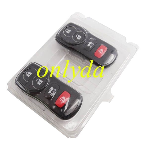 For OEM Nissan 3+1 button remote key with 315mhz A2C81495000 CMIT ID: 2012DJ4902 CCAE: 12LP084AT4 A2C81494900 CMIIT ID:2012DJ4903 FCCID : KR5A2C81494900 CCAE12LLP0840T2 chi