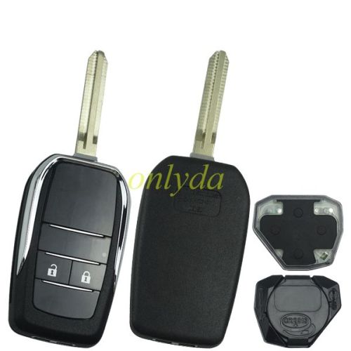 For OEM toyota Prado 2 button remote key with 434mhz used land cruiser, suv car