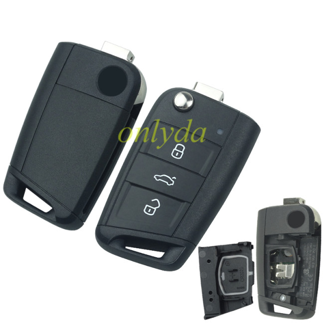 For OEM VW 3 button remote key with 434mhz 5E0959752E