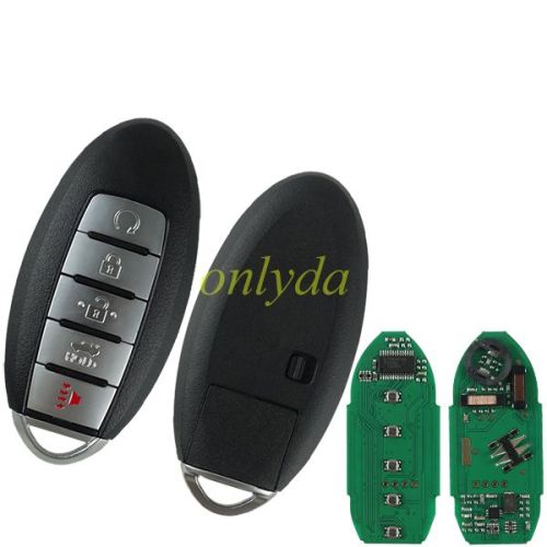 For Nissan 5 button remote key for Nissan Teana 433.92mhz chip:7953X Continental: S180144018 IC:7812D-S180014 ANATEL-2845-11-2149 FCCID:KR5S180144014 CMIIT ID:2011D)2917 RLVCOSM-0819