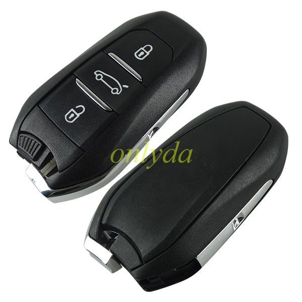 For OEM opel 3 button remote key with trunk button with 434MHZ with hitag aex chip or NXP A3M15 or 4A chip